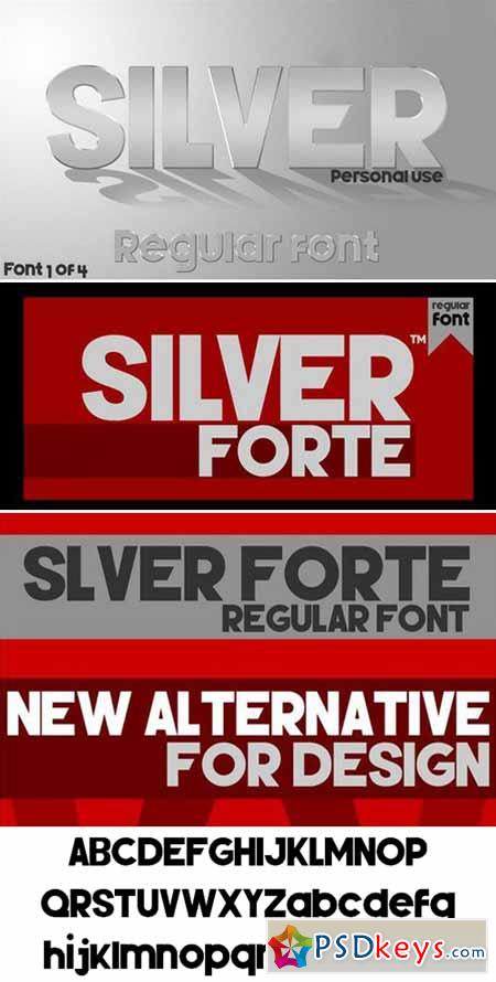 Silver Forte Font