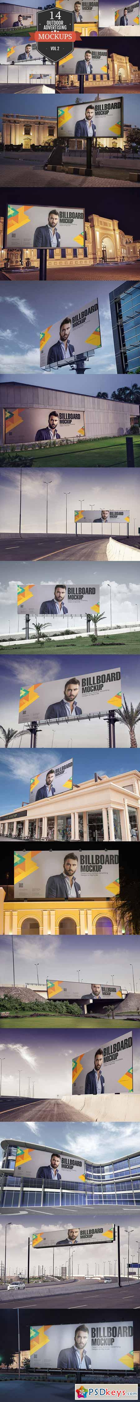 Download Outdoor Advertising Mockup Vol 2 370544 Free Download Photoshop Vector Stock Image Via Torrent Zippyshare From Psdkeys Com PSD Mockup Templates