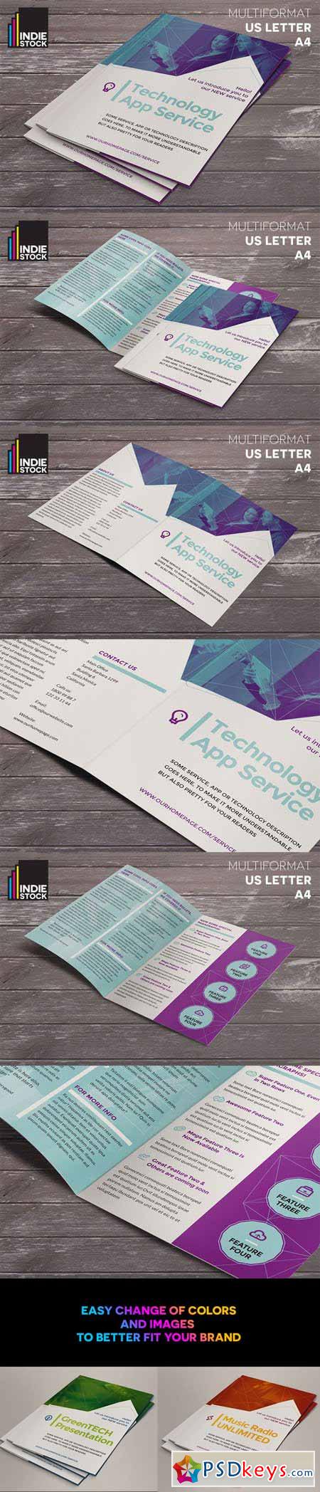 Technology Brochure Template 381905