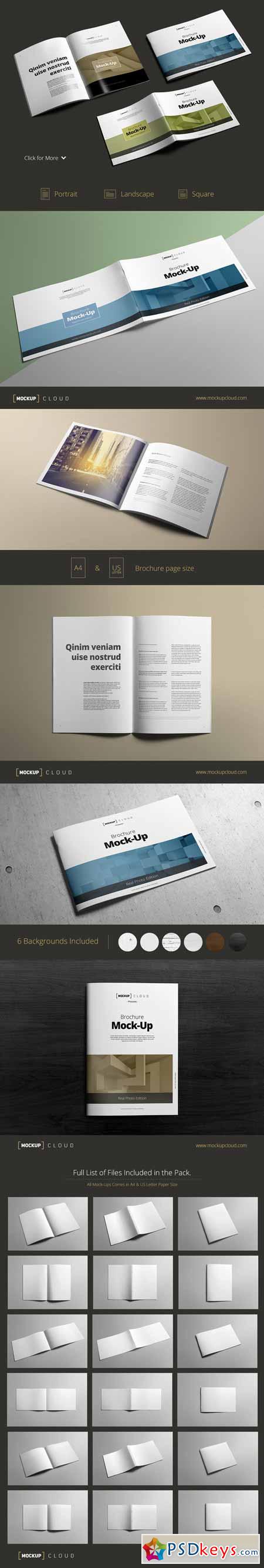 Brochure Mock-Up Bundle 379121