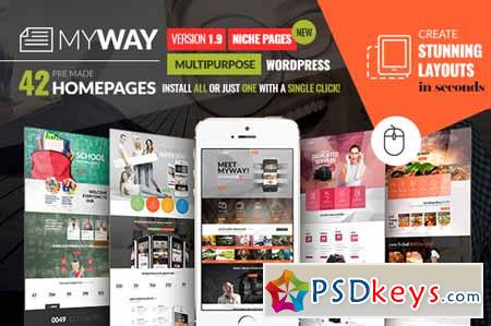 MyWay Multipurpose Wordpress Theme 374511