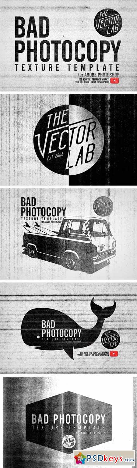 Bad PhotoCopy Texture Template 64168