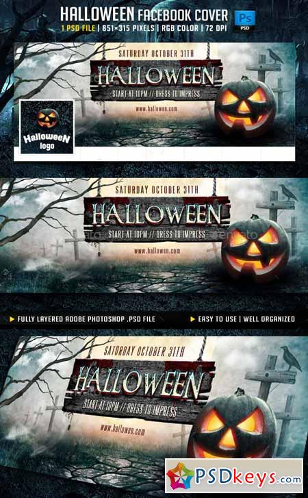 Halloween Facebook Cover v3 12944753