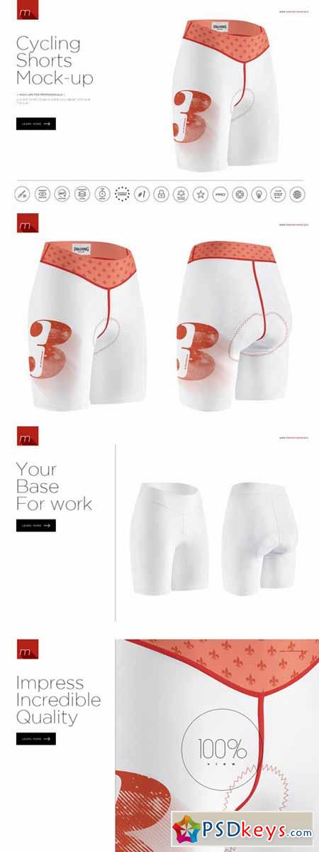 Download Cycling Shorts Mock-up 391190 » Free Download Photoshop Vector Stock image Via Torrent ...