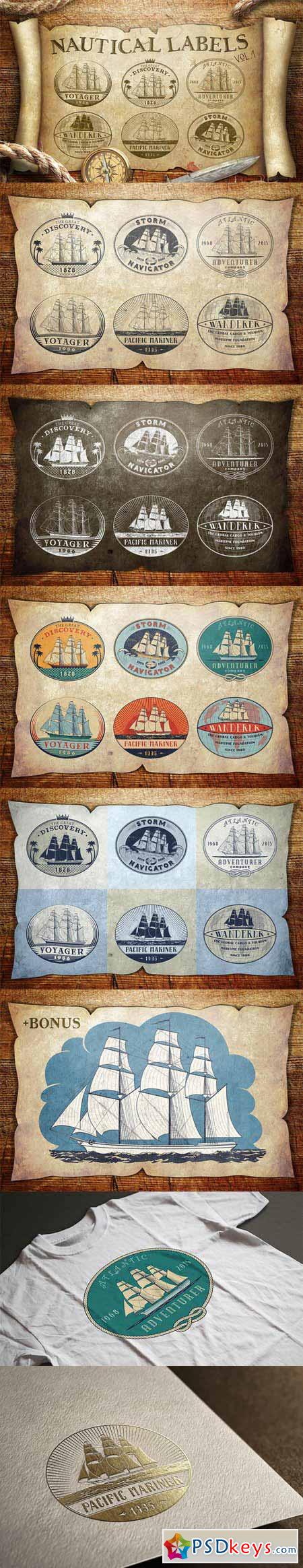 Nautical Labels vol. 1 388700