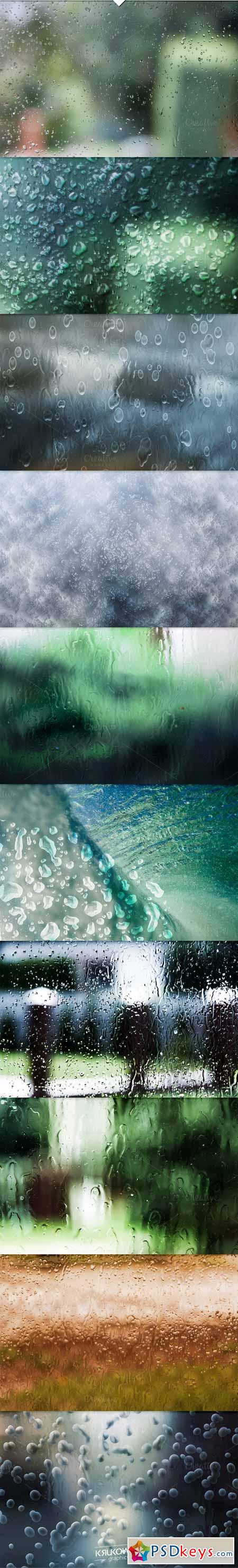 Water Drops PSD Backdrop 394477