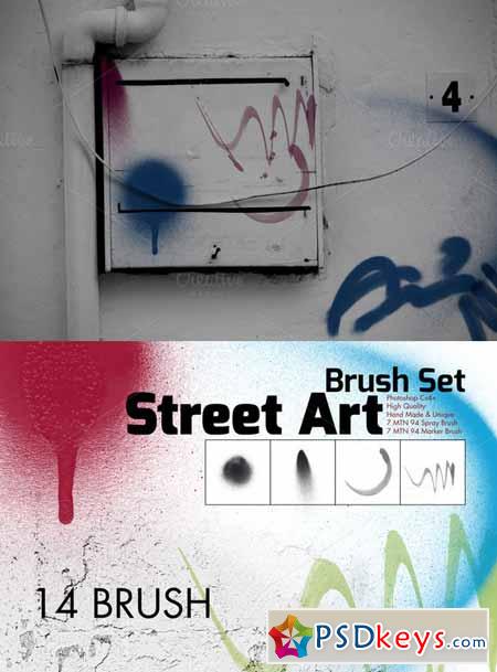 Street Art Brush Set 402985