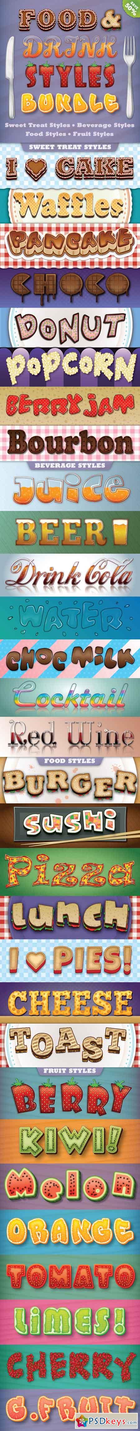 Food and Drink Styles Bundle 12286206