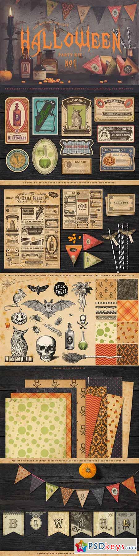 The Magical Halloween Party Kit 393651