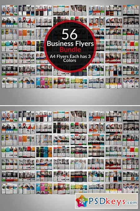 56 Creative Business Flyers Bundle 409750