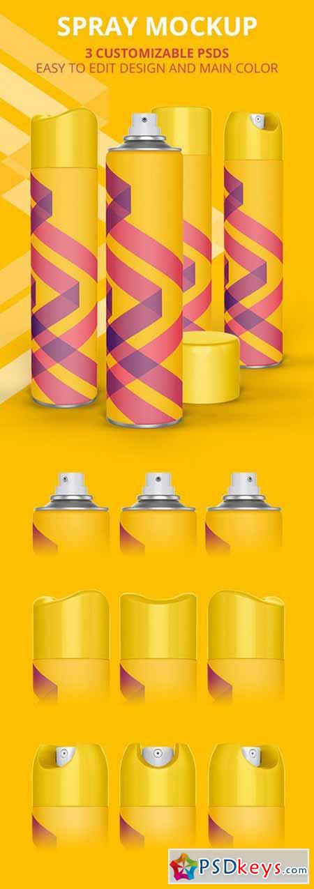 Spray mockup 409670