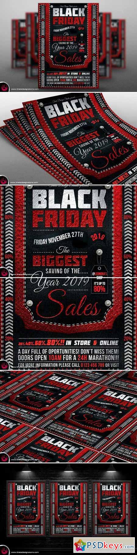 Black Friday Flyer Template 408762