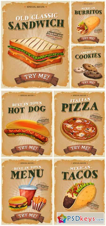 Vintage posters to fast food