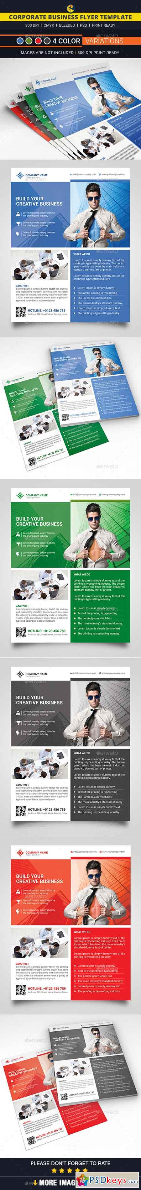 Corporate Business Flyer 12373643