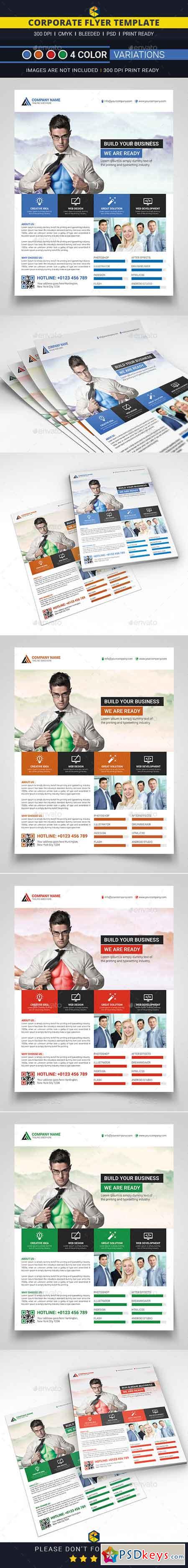 Corporate Business Flyer 12851579