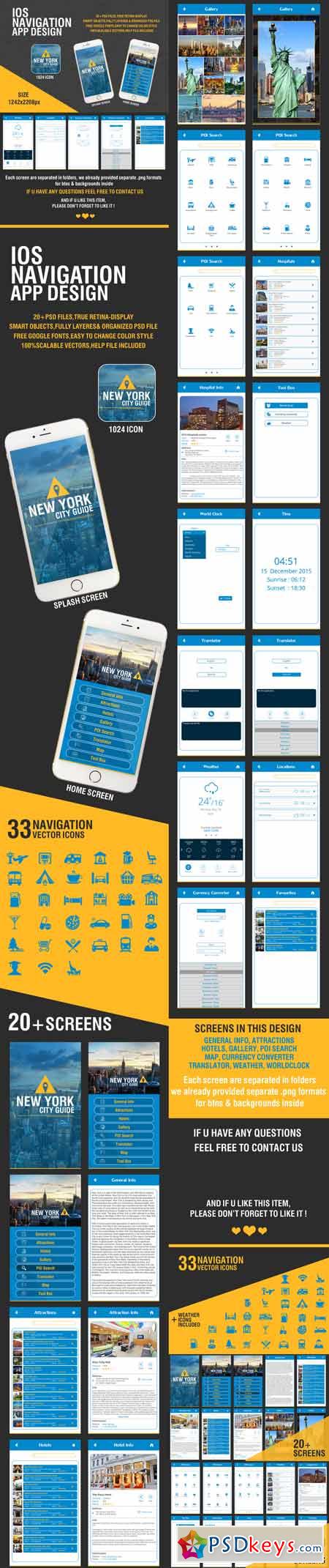 Navigation IOS App Design 409350