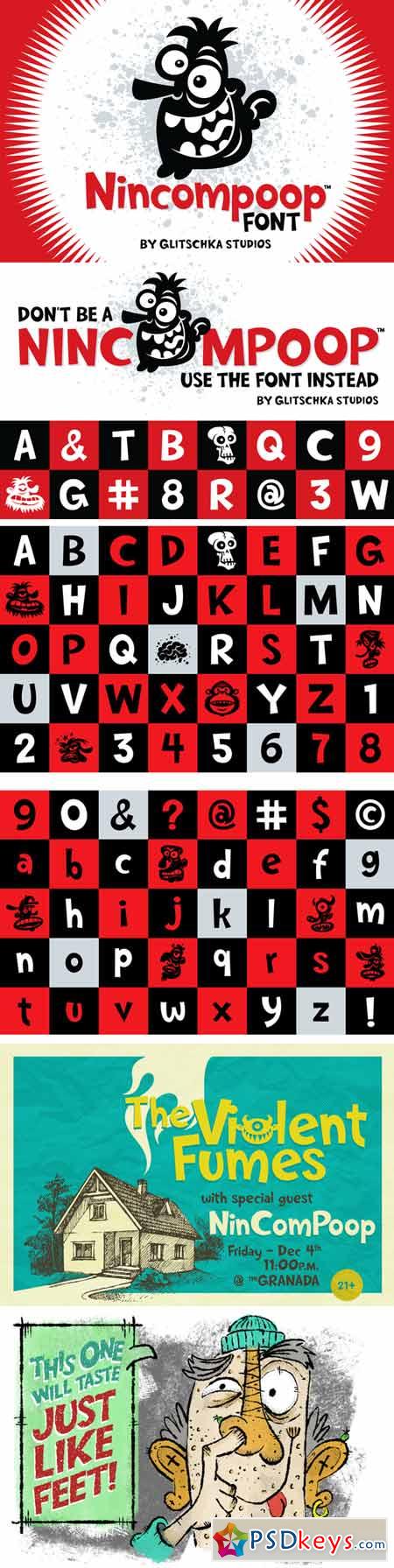 Nincompoop Font 418113