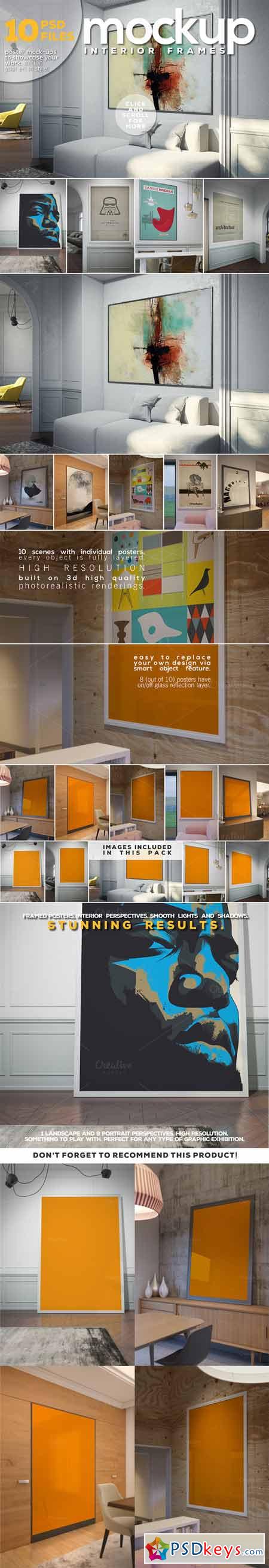 Poster Mock-up vol.9-Interior Frames 417774