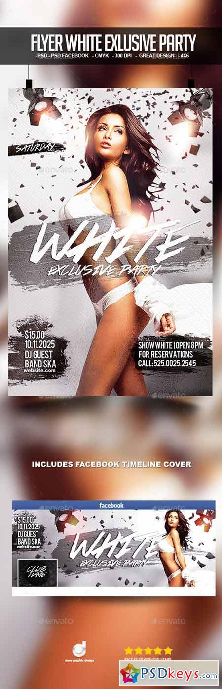 Flyer White Exlusive Party 13084915
