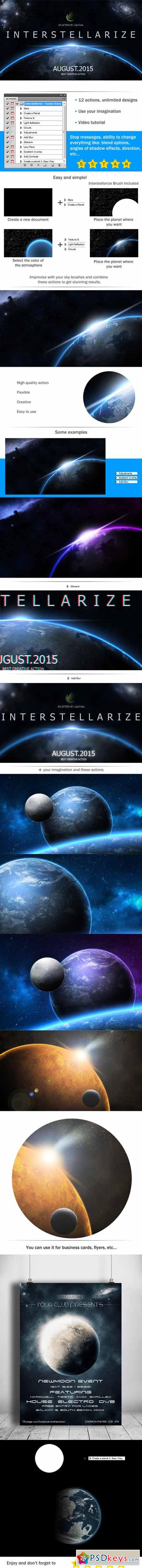 Interstellarize - Cosmic Scene Action 12576310