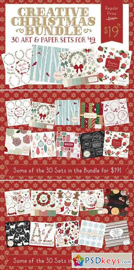 Huge Christmas Art Bundle 427630