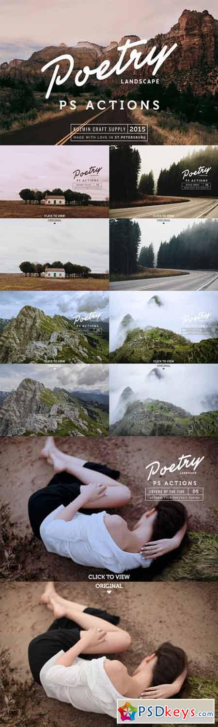 Poetry Photoshop Landscape Actions 393479