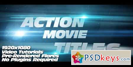 Action Movie Titles - After Effects Projects