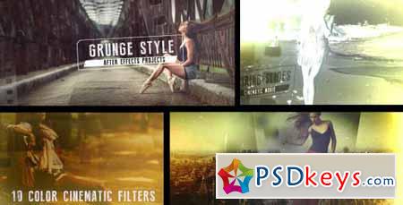 Grunge Film Style - After Effects Projects