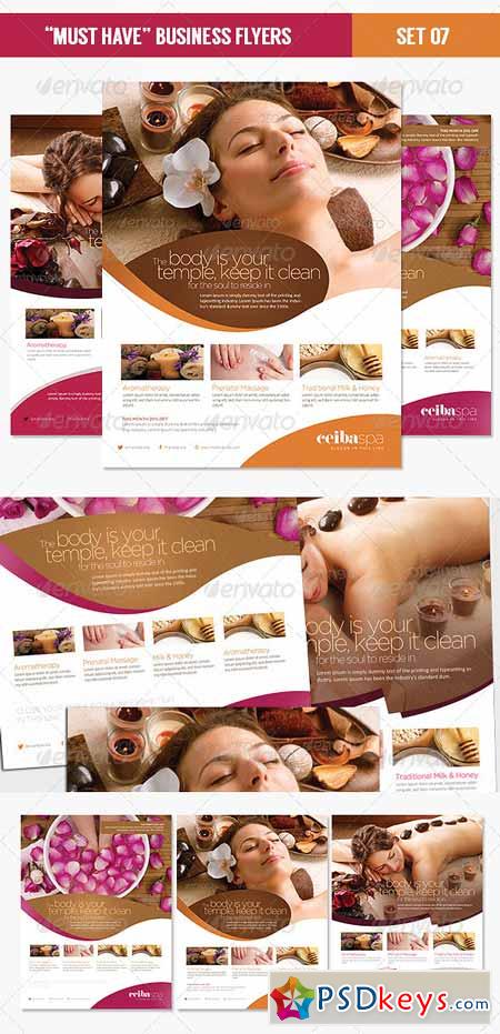 Must Have Business Flyers - Set 07 Beauty Spa 4491466