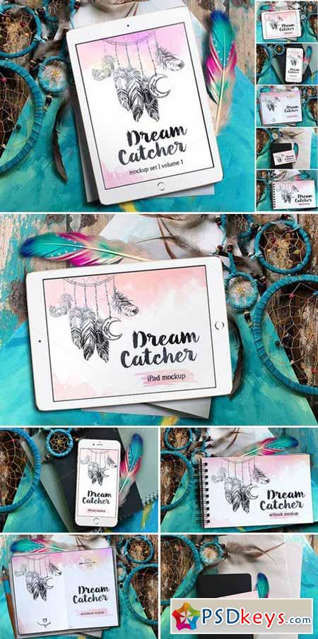 Dreamcatcher Mockup Set Vol.1 436924