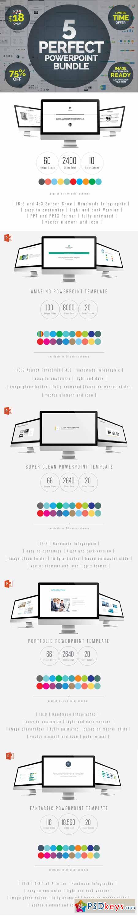 PERFECT 5 POWERPOINT BUNDLE 432624