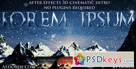 Cinematic Opener - Lorem Ipsum - After Effects Projects