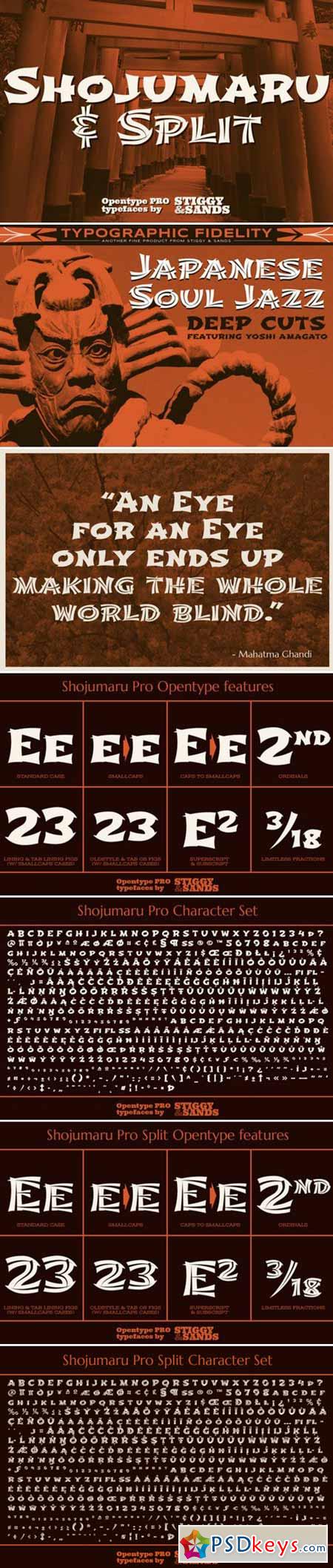 Shojumaru Pro Display Fonts 443890