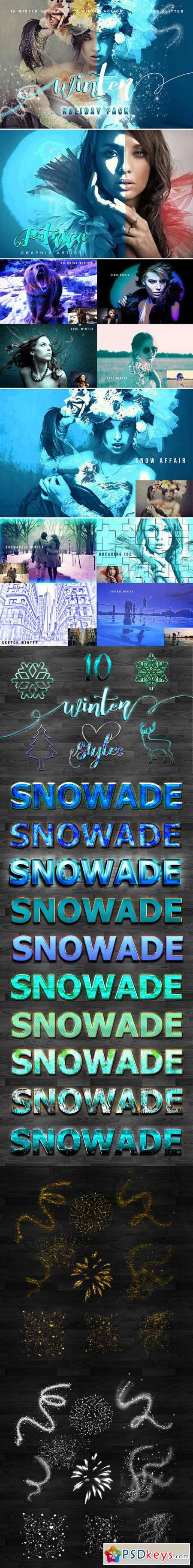 Winter Pack Photoshop Add Ons 442034