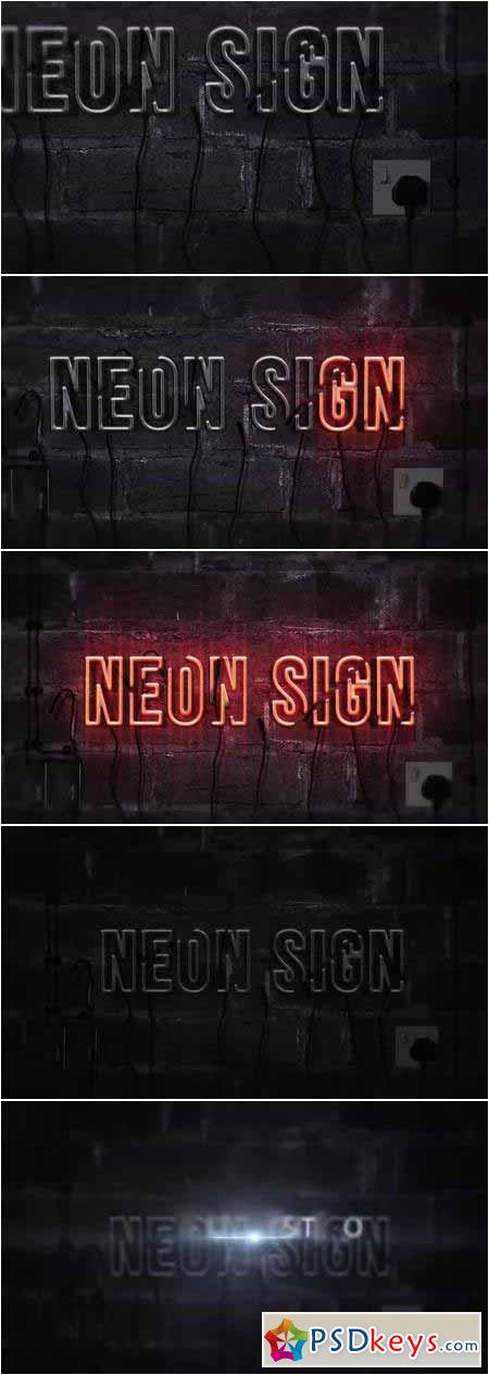 Neon Logo - After Effects Projects