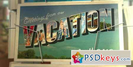 Postcard Vacation - After Effects Projects