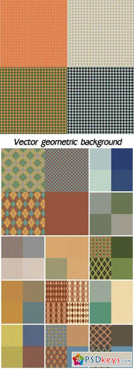 Vector background with geometric patterns, abstract