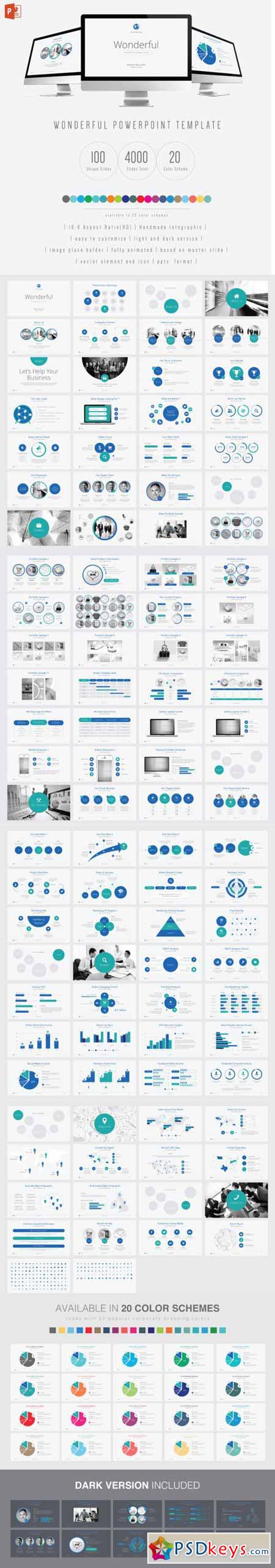 Wonderful PowerPoint Template 446458