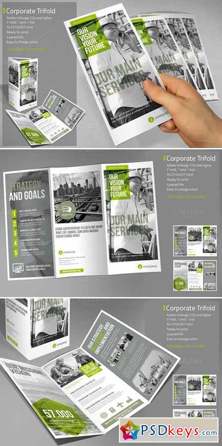 Corporate Tri-fold 445948