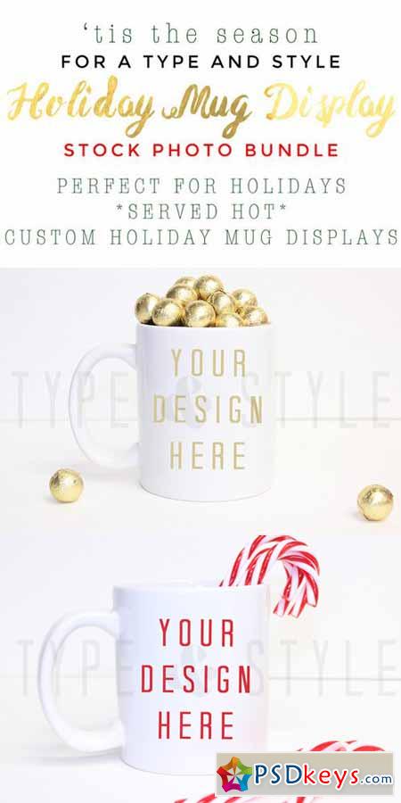 Styled Holiday Mug Display Photo 419939