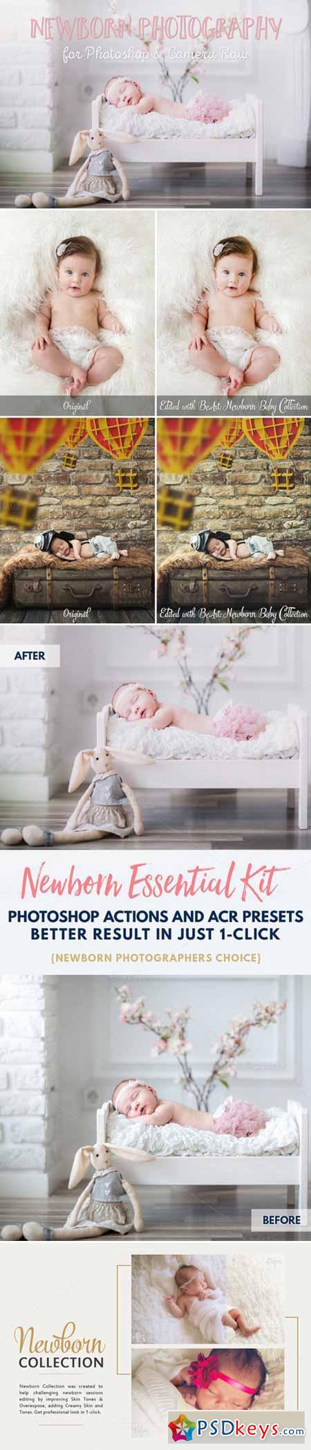 Essential Newborn Photoshop Actions 454650