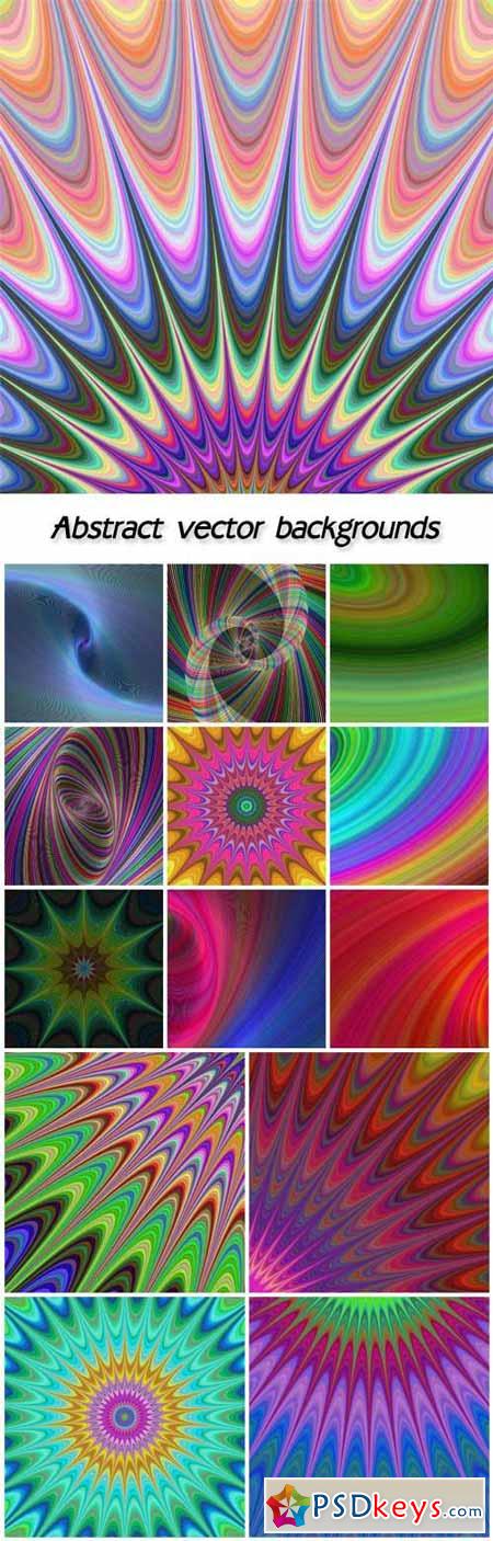 Vector background with abstraction