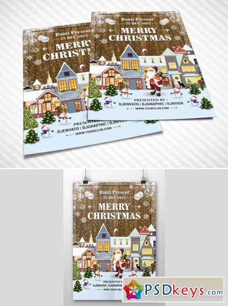 Merry Christmas Flyer 458065