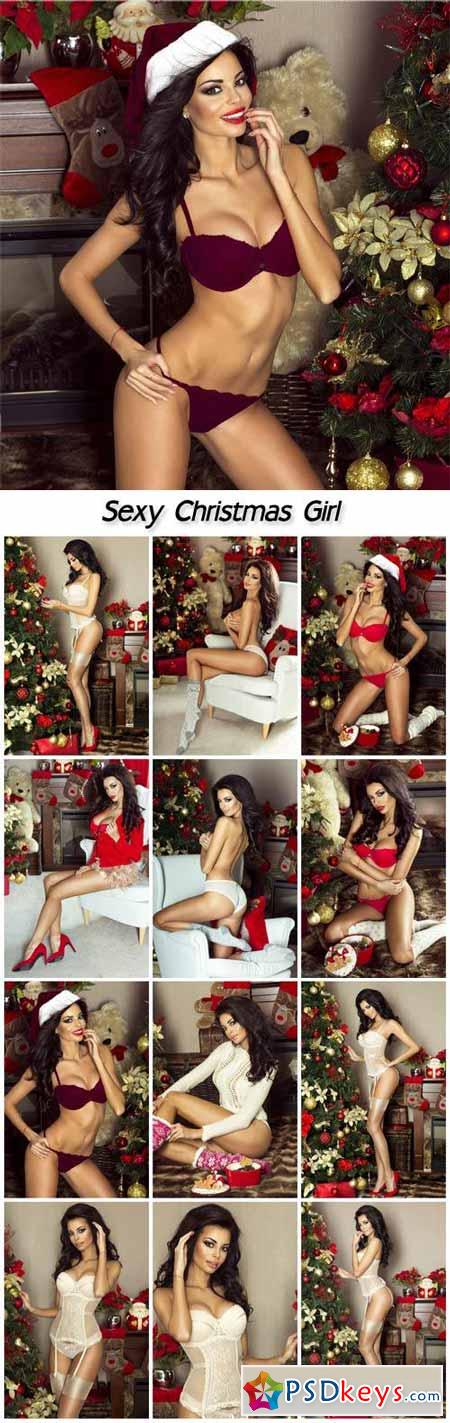 Sexy Christmas girl