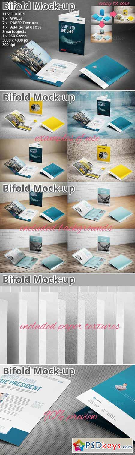 Bifold Brochure Mockup 461140