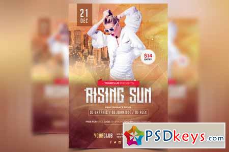 Rising Sun - PSD Flyer 460693