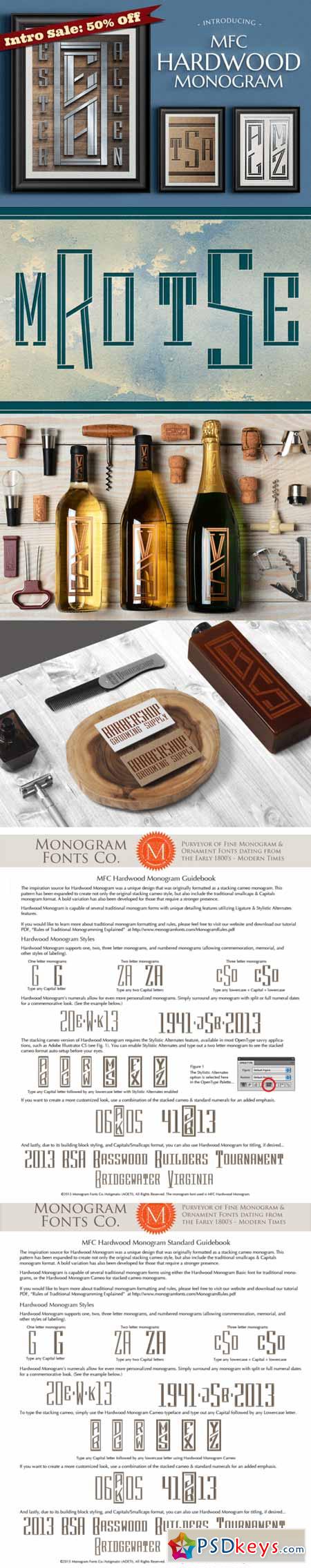 MFC Hardwood Monogram 458778