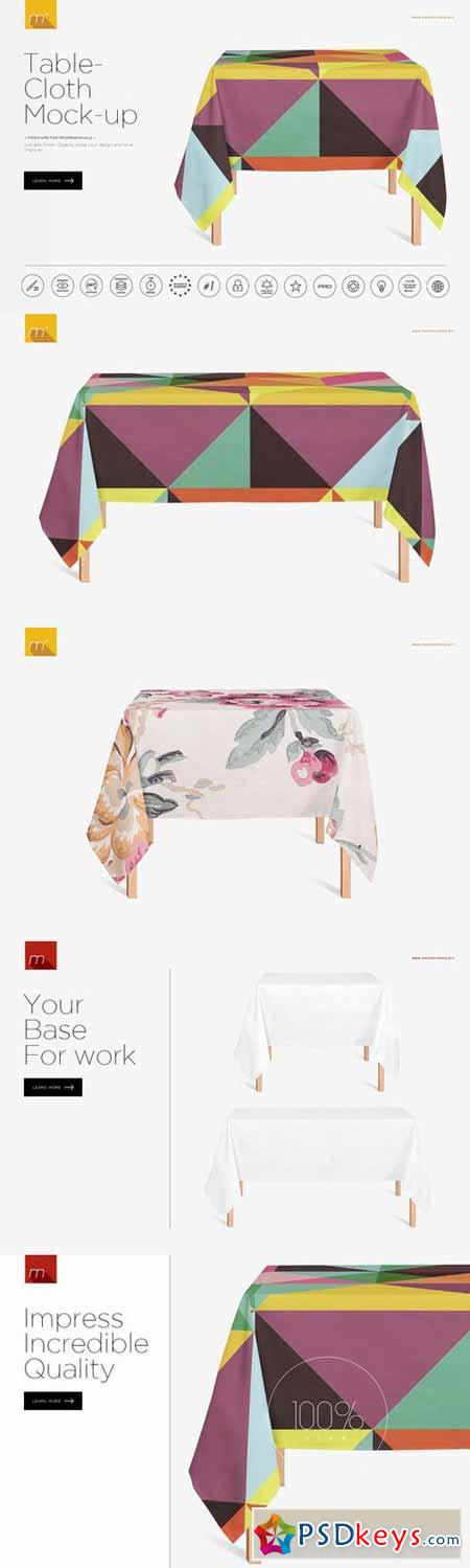 Download Tablecloth Mock Up 458382 Free Download Photoshop Vector Stock Image Via Torrent Zippyshare From Psdkeys Com
