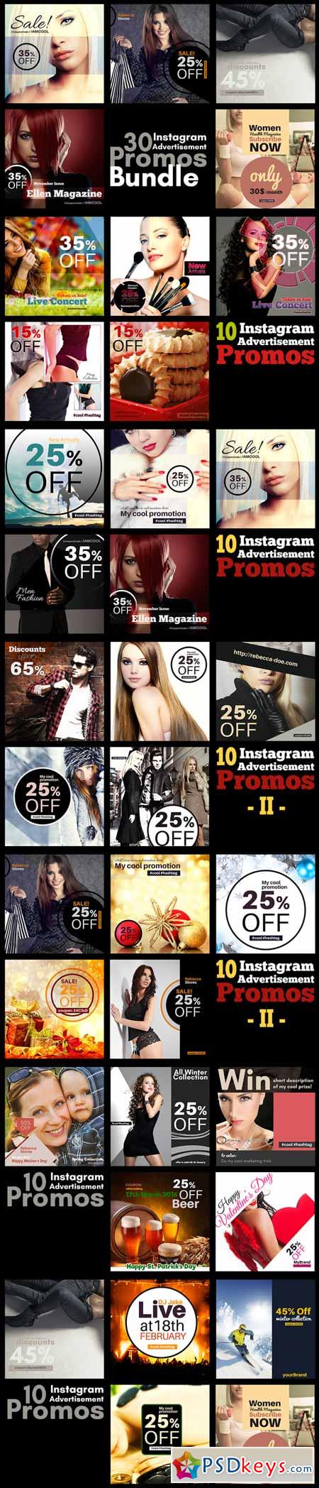 30 Instagram Advertisement Promos 461299
