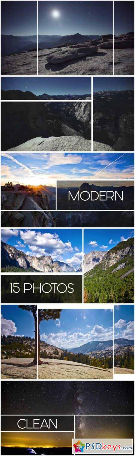 Modern Clean Slideshow - Photo Video & Text Display Gallery Transition Portfolio 55729464 - After Effects Projects